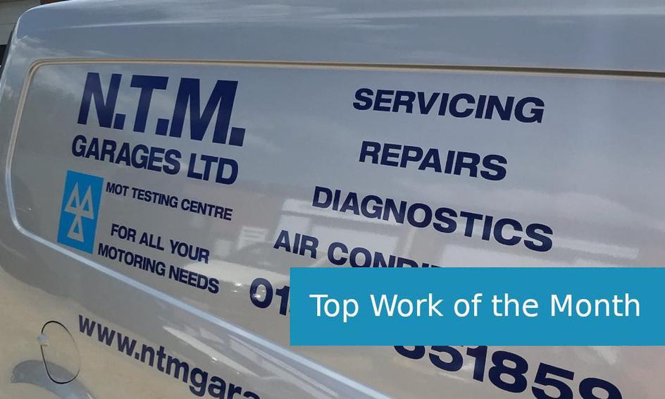 Top Work of the Month: NTM Garages Ltd