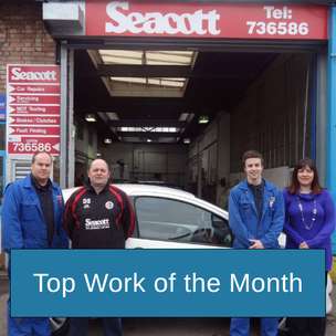 Top work of the Month: Seacott Motor Company, Luton