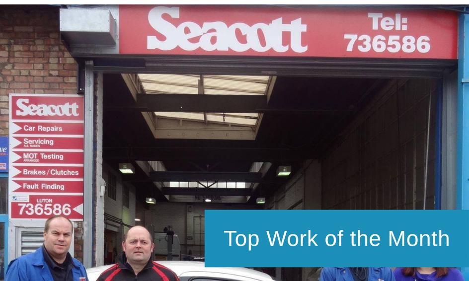 Top work of the Month: Seacott Motor Company, Luton