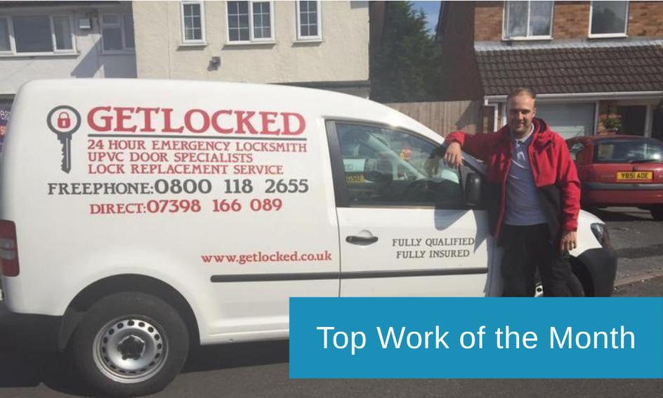 Top Work of the Month: Get Locked Auto Locksmith